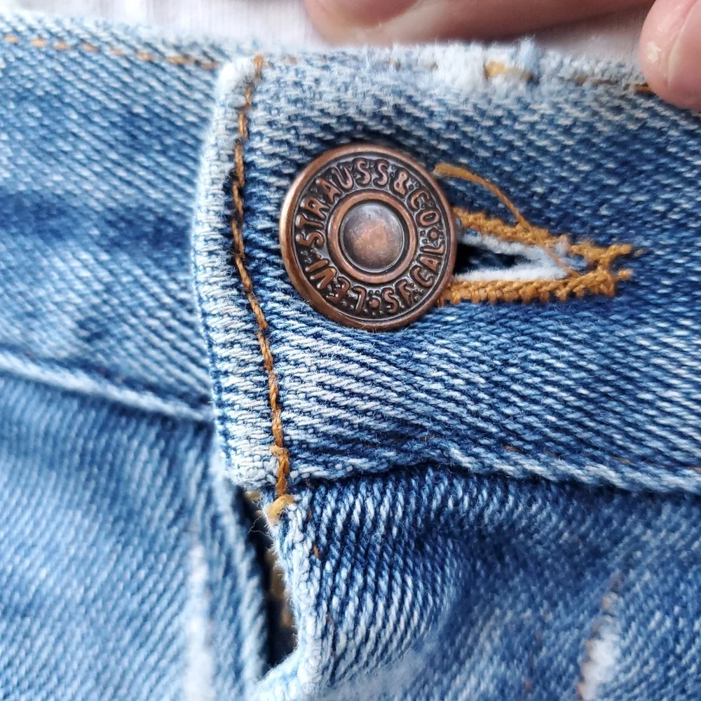 Levi's. Vintage 1970's Black Tab. 517 Boot Cut Flare Men's 36x30. USA made. GVC - Picture 14 of 15